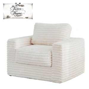 Twice Upon a Thyme adjustable headrest sleeper sofa
